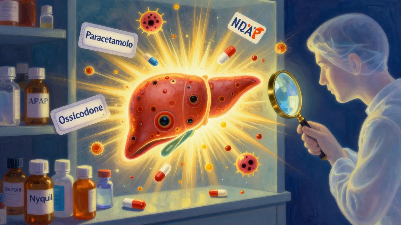 Come Prevenire Lesioni Epatiche da Farmaci Combinati con Paracetamolo